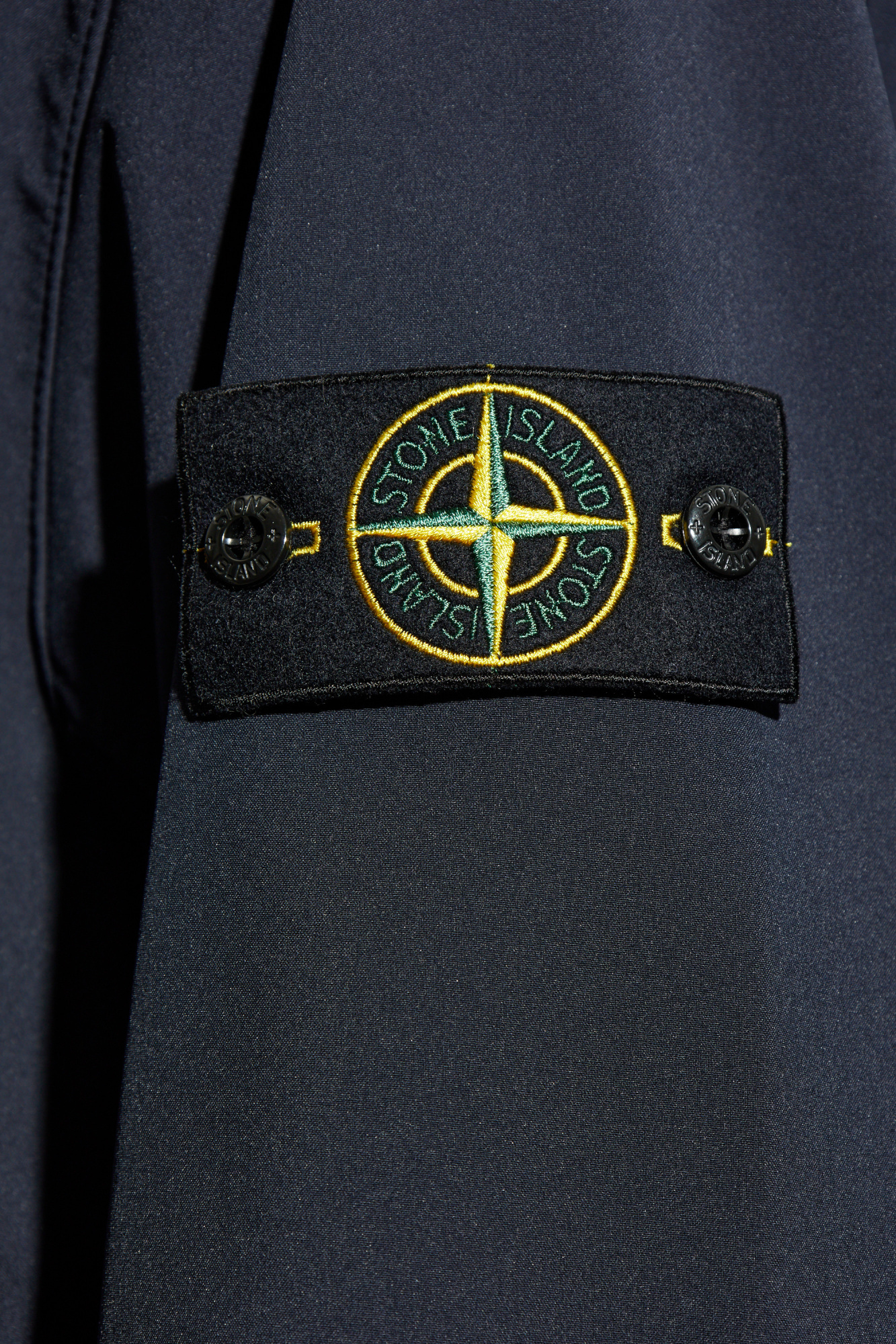 Giacca Stone Island Light Soft Shell-R Nero Uomo - SS24 - IT